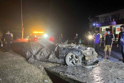 BMW found buried in plantation