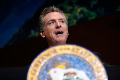 California governor apologises after being snapped flouting mask rules again