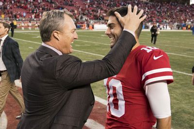 Jimmy Garoppolo didn’t get the 49ers to the top, but he helped pull them out of the mud