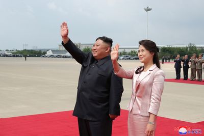 Wife, aunt of N.Korea's Kim make rare public appearance amid pandemic