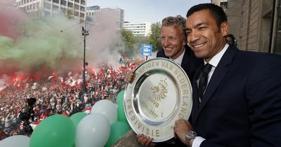 The real Gio van Bronckhorst Rangers stars will see at Celtic as Holland ace reveals birthday rollicking