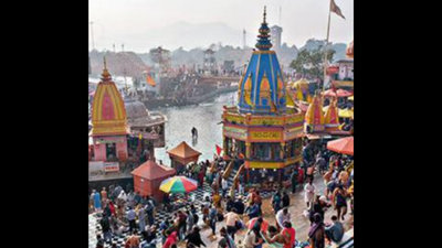 Low turnout on Mauni Amavasya in Haridwar