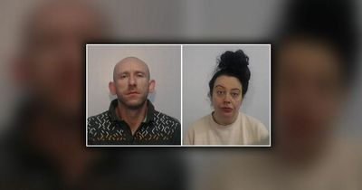 Faces of the evil couple who carried out brutal torture on her ex