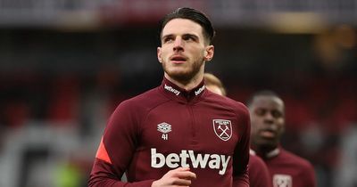 West Ham sent Declan Rice warning as Man Utd and Chelsea eye transfers