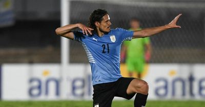 Manchester United's Edinson Cavani and Facundo Pellistri impress as Uruguay win World Cup qualifier