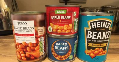 Asda, Tesco, Sainsbury's and Morrisons baked beans ranked versus the classic Heinz