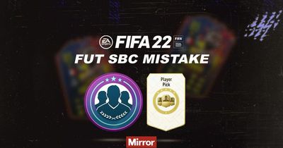 EA make FIFA 22 SBC mistake with free player picks granted but players want more