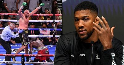 Anthony Joshua told he must prove he's worthy of fight with rival Tyson Fury