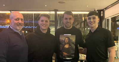 Rangers signing Aaron Ramsey pictured in popular Glasgow west end restaurant after arriving in city