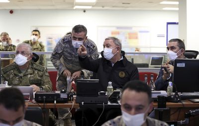 Turkish air raids target the PKK in northern Syria and Iraq