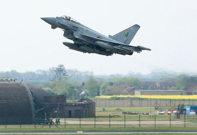 Royal Air Force scrambles Typhoon jets to respond to ‘unidentified aircraft’