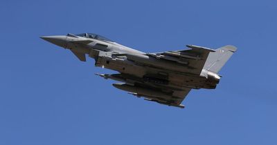 RAF fighter jets scrambled near Edinburgh to intercept unknown aircraft in UK airspace