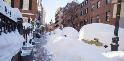 What does climate change have to do with snowstorms?