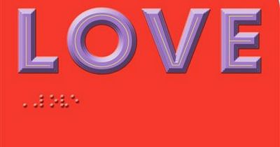 Tesco Valentine's cards braille selection launched