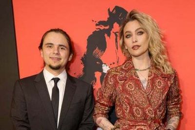 Paris and Prince Jackson hit the red carpet for Broadway show MJ: The Musical