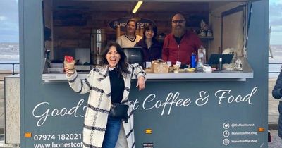 Crosby coffee shop workers shocked as Davina McCall turns up