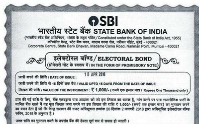 Electoral bonds worth ₹1,213 crore sold in January