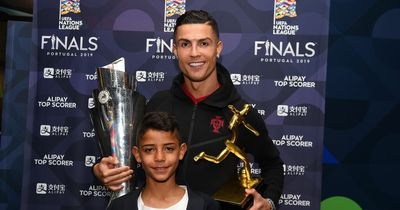 Manchester United star Cristiano Ronaldo will not pressure son to play football
