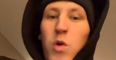 Nathan Evans had to evacuate his hotel in Germany after rude early morning wake-up