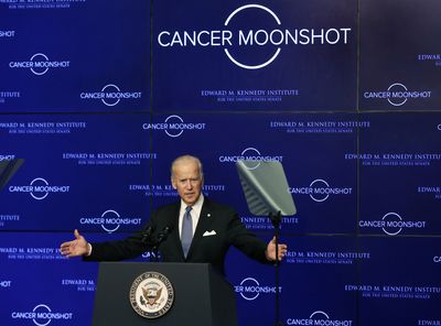 Biden re-launches effort aimed at cutting cancer deaths by half