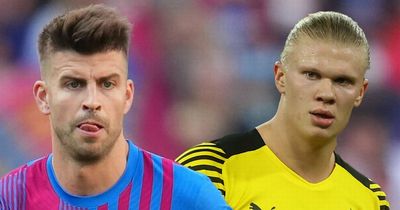 Gerard Pique sends Erling Haaland warning in clear show of Barcelona's long-term worries