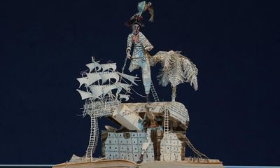 Mystery artist’s sculptures from classic Scottish books raise £50,000