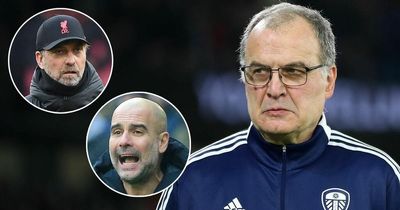 Marcelo Bielsa explains the main differences between Jurgen Klopp and Pep Guardiola