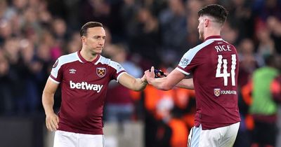 What Declan Rice told Rio Ferdinand about Mark Noble as West Ham legend nears retirement
