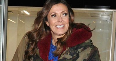 Kym Marsh spotted leaving MediaCity after celebrating TV landmark