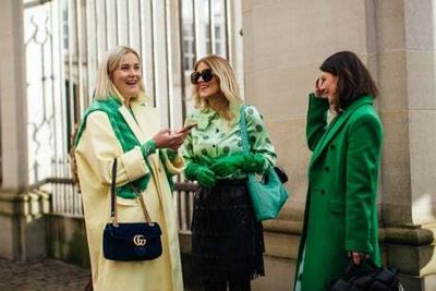 Copenhagen Fashion Week AW22 street style: balaclavas, acid brights and really big bags