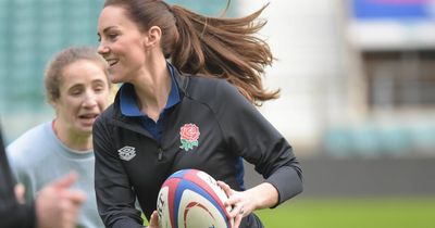 Kate Middleton takes over from Prince Harry as patron of England Rugby