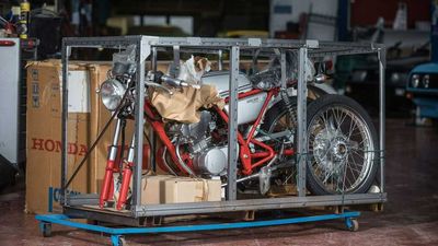 This 1998 Honda Dream 50 Is Still New In Its Crate And Up For Grabs