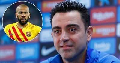 Dani Alves cruelly cut from Barcelona squad as Xavi makes his feelings very clear