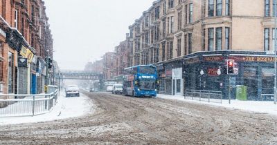 Glasgow weather: Snow and sleet predicted on Friday by BBC and Met Office