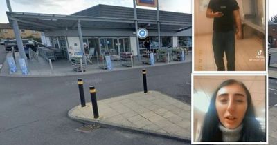 Friends left locked inside Aldi store after staff close up for the night