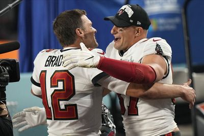 Rob Gronkowski to Tom Brady in touching tribute: ‘You’re a legend and always will be’