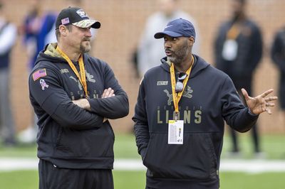 Dan Campbell will interview candidates for Lions offensive coordinator while at Senior Bowl