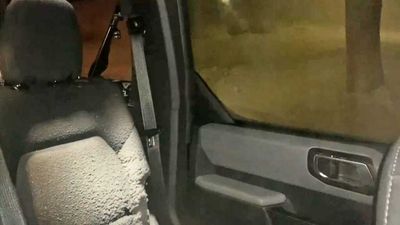 Another Ford Bronco Gets Snowy Interior After Sitting Outside In Storm