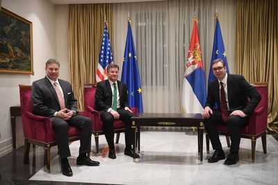 EU, US want faster progress in Serbia-Kosovo talks