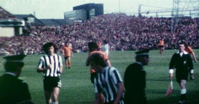 Watch Newcastle United in action at St James' Park in this 1973 amateur video clip