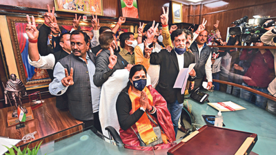 After Supreme Court relief, Somya Gurjar takes charge as mayor of JMC-Greater