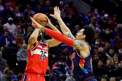 Under-manned Wizards shock Sixers