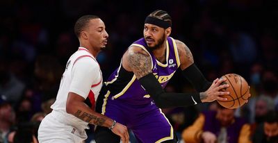 Lakers player grades: Carmelo Anthony, Anthony Davis lead home win vs. Trail Blazers