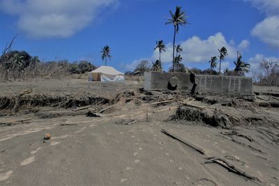 Streets of tsunami-hit Tonga empty on first day of COVID lockdown
