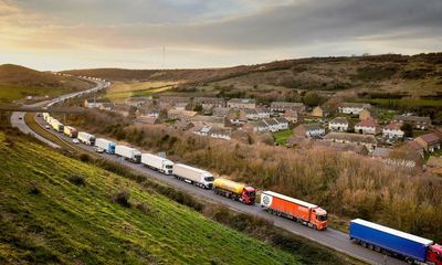 ‘It is soul-destroying’: lorry drivers face hours stuck in queues at Dover