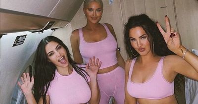 Kim Kardashian hosts 'Pajama Party' for pal on board a luxury private jet