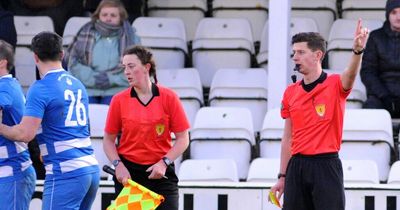 Female assistant referee suffers verbal abuse at Castle Douglas football match