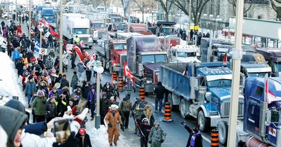 Canada truckers protests continue over Covid-19 restrictions