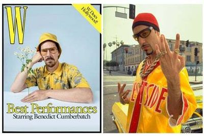 Benedict Cumberbatch hits back at Ali G jokes after magazine cover comparisons