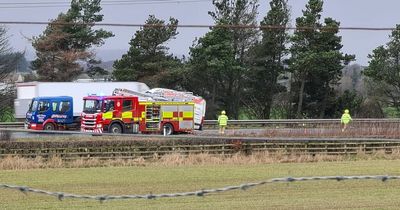 Emergency services rush to 'multi-vehicle' smash on M9 near Grangemouth